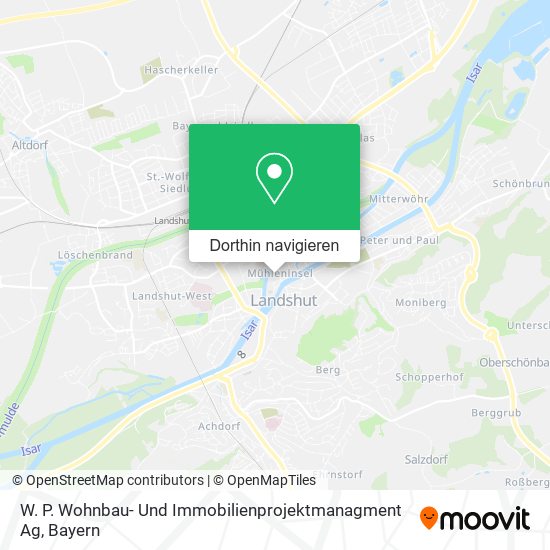 W. P. Wohnbau- Und Immobilienprojektmanagment Ag Karte