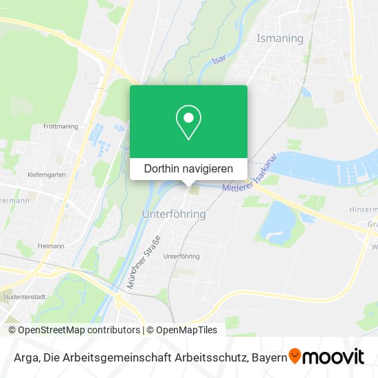 Arga, Die Arbeitsgemeinschaft Arbeitsschutz Karte