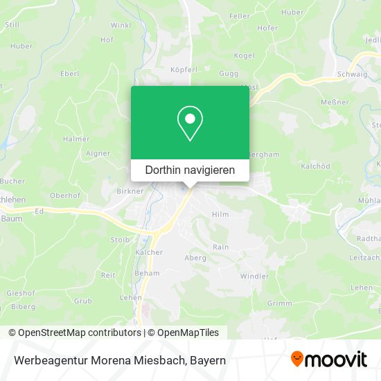 Werbeagentur Morena Miesbach Karte