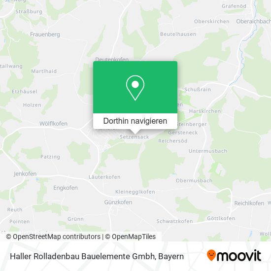 Haller Rolladenbau Bauelemente Gmbh Karte