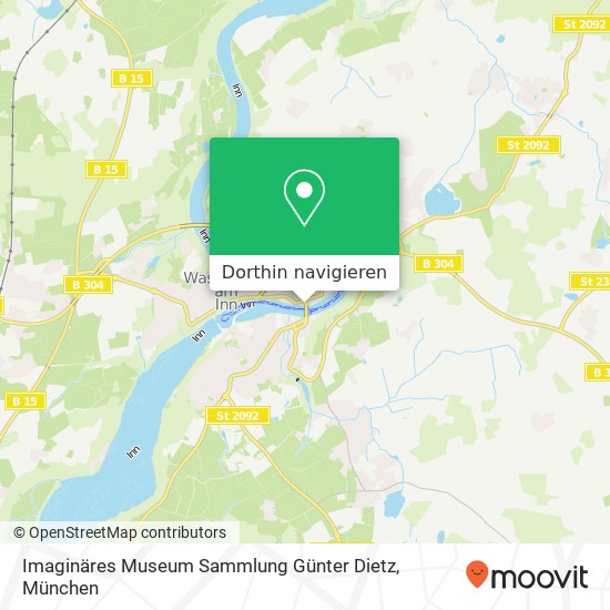 Imaginäres Museum Sammlung Günter Dietz Karte