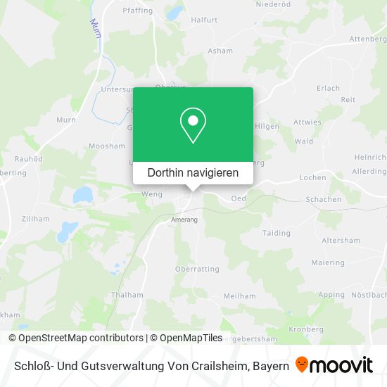 Schloß- Und Gutsverwaltung Von Crailsheim Karte