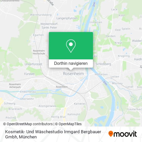 Kosmetik- Und Wäschestudio Irmgard Bergbauer Gmbh Karte