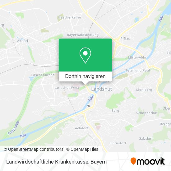 Landwirdschaftliche Krankenkasse Karte