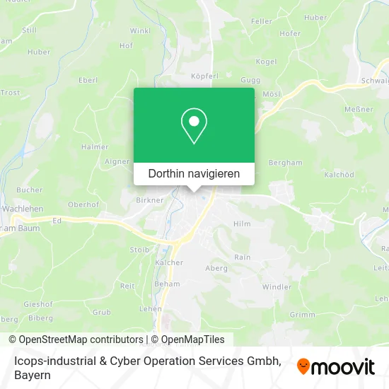 Icops-industrial & Cyber Operation Services Gmbh Karte