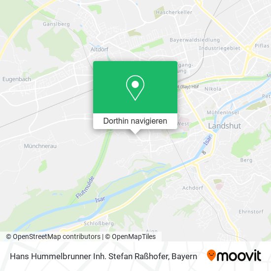 Hans Hummelbrunner Inh. Stefan Raßhofer Karte