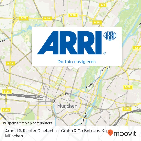 Arnold & Richter Cinetechnik Gmbh & Co Betriebs Kg Karte