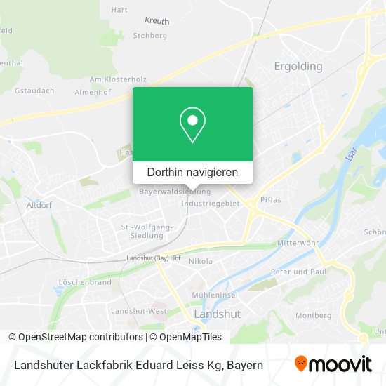 Landshuter Lackfabrik Eduard Leiss Kg Karte