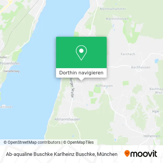Ab-aqualine Buschke Karlheinz Buschke Karte