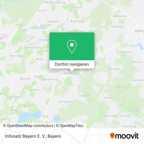 Infonetz Bayern E. V. Karte