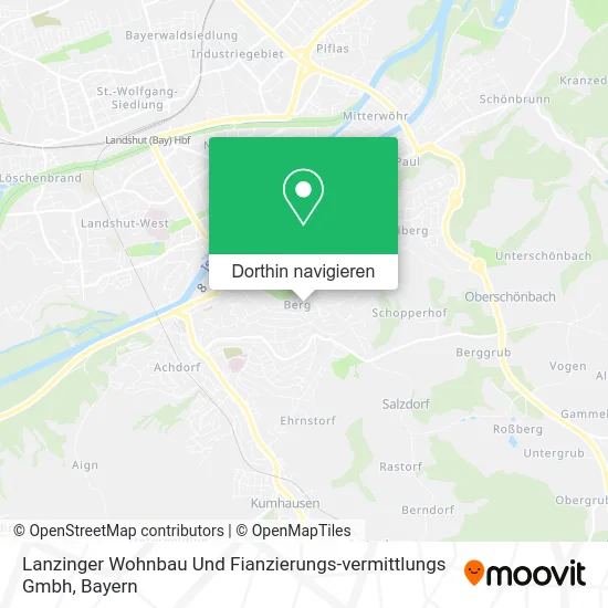 Lanzinger Wohnbau Und Fianzierungs-vermittlungs Gmbh Karte