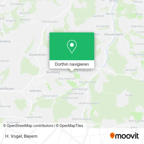 H. Vogel Karte