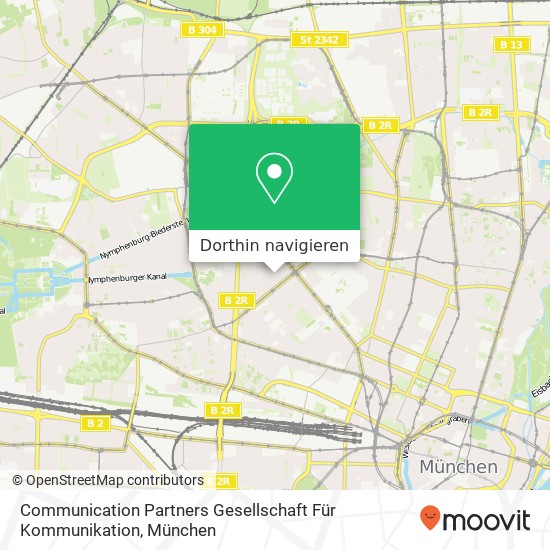 Communication Partners Gesellschaft Für Kommunikation Karte