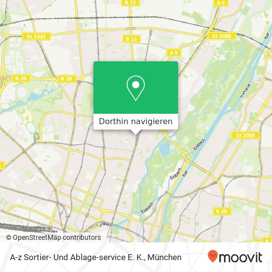 A-z Sortier- Und Ablage-service E. K. Karte
