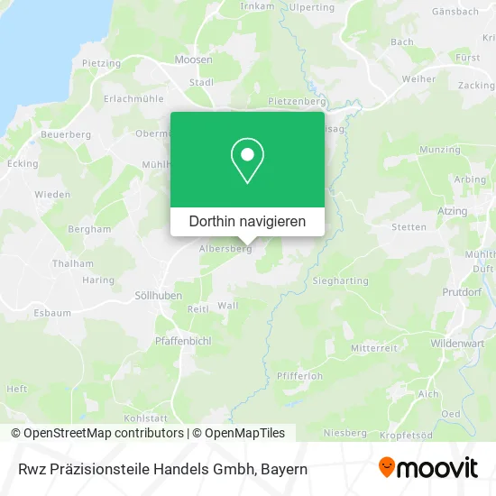 Rwz Präzisionsteile Handels Gmbh Karte