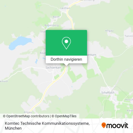 Komtec Technische Kommunikationssysteme Karte