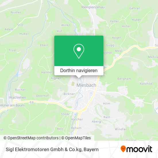 Sigl Elektromotoren Gmbh & Co.kg Karte