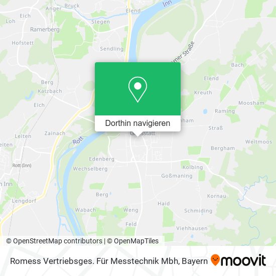 Romess Vertriebsges. Für Messtechnik Mbh Karte