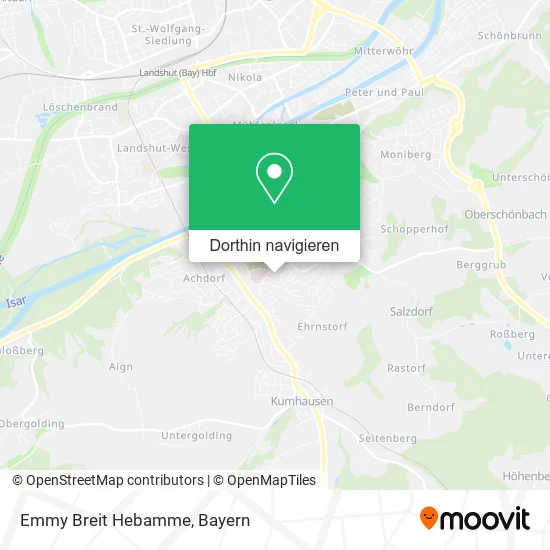 Emmy Breit Hebamme Karte