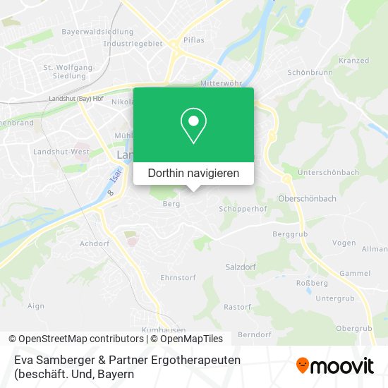 Eva Samberger & Partner Ergotherapeuten Karte