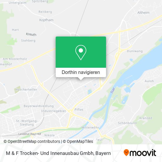 M & F Trocken- Und Innenausbau Gmbh Karte
