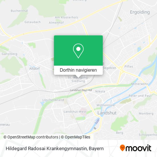 Hildegard Radosai Krankengymnastin Karte