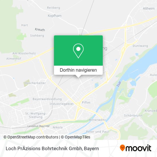 Loch PrÄzisions Bohrtechnik Gmbh Karte