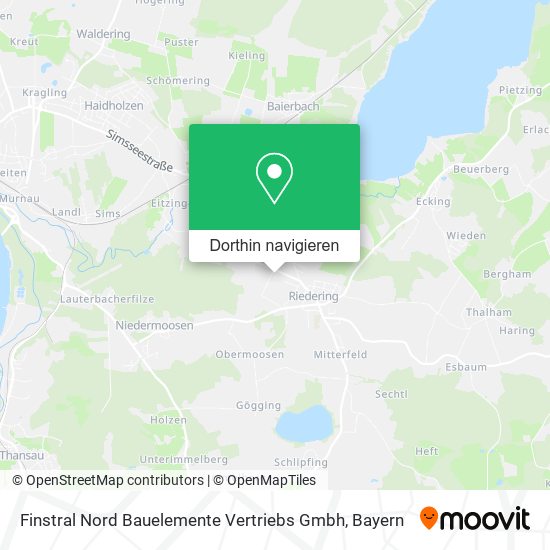 Finstral Nord Bauelemente Vertriebs Gmbh Karte