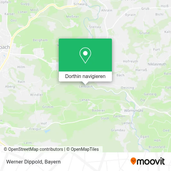 Werner Dippold Karte