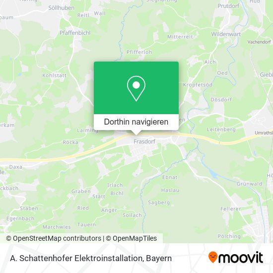 A. Schattenhofer Elektroinstallation Karte