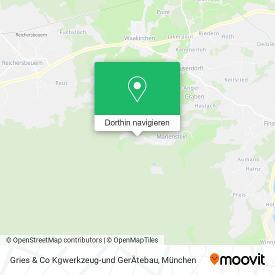 Gries & Co Kgwerkzeug-und GerÄtebau Karte