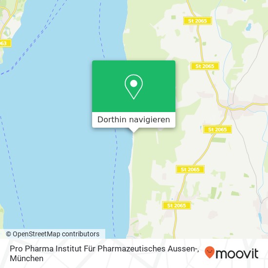 Pro Pharma Institut Für Pharmazeutisches Aussen- Karte