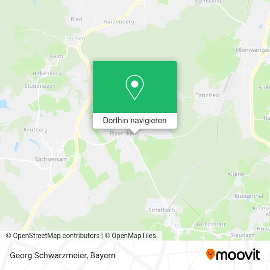 Georg Schwarzmeier Karte