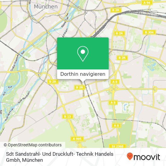 Sdt Sandstrahl- Und Druckluft- Technik Handels Gmbh Karte