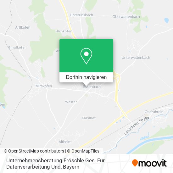 Unternehmensberatung Fröschle Ges. Für Datenverarbeitung Und Karte