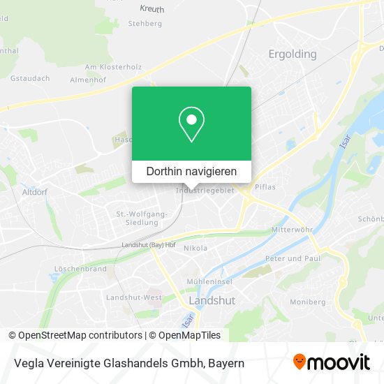 Vegla Vereinigte Glashandels Gmbh Karte