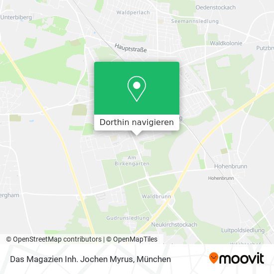 Das Magazien Inh. Jochen Myrus Karte