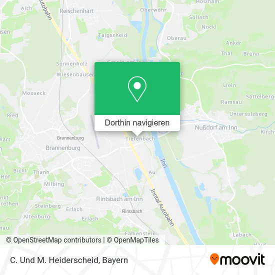 C. Und M. Heiderscheid Karte