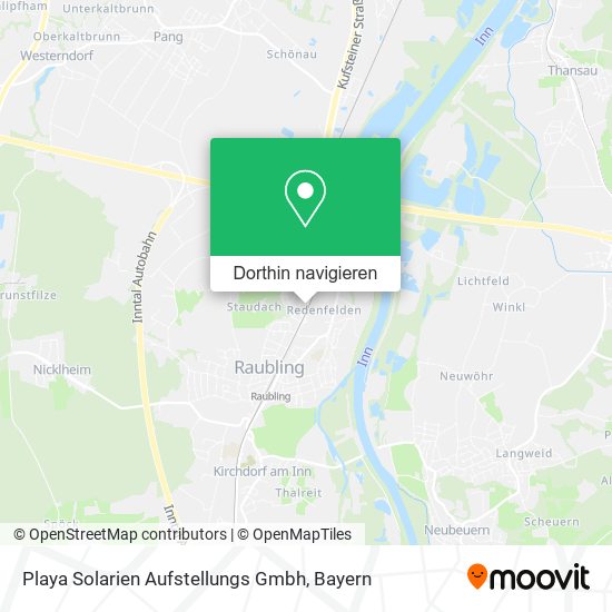 Playa Solarien Aufstellungs Gmbh Karte
