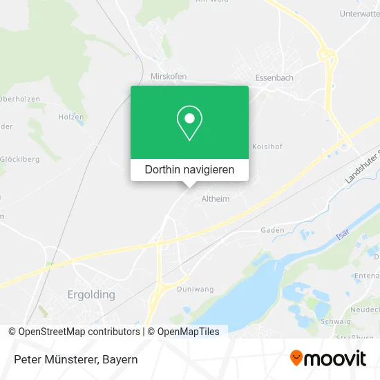 Peter Münsterer Karte