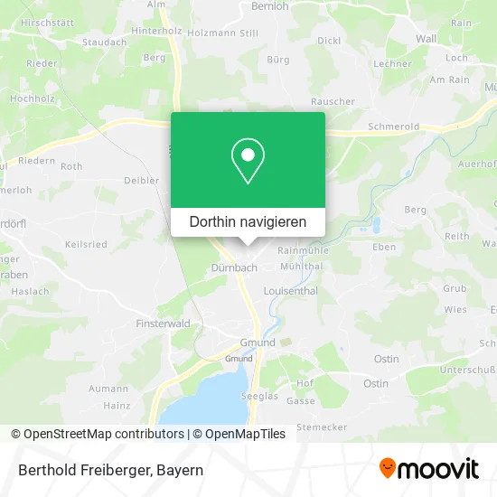 Berthold Freiberger Karte