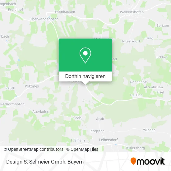 Design S. Selmeier Gmbh Karte