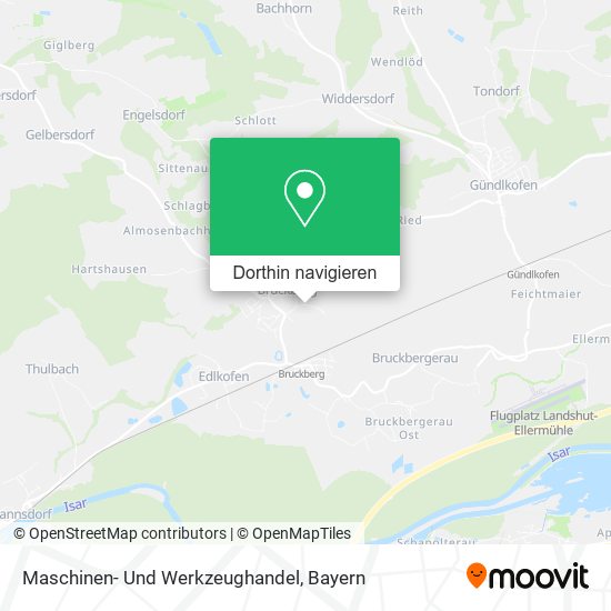 Maschinen- Und Werkzeughandel Karte