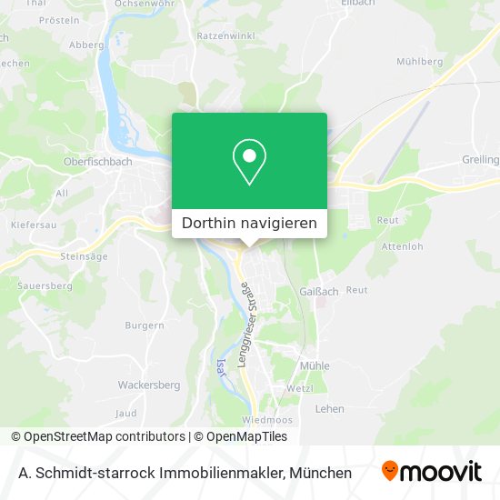 A. Schmidt-starrock Immobilienmakler Karte