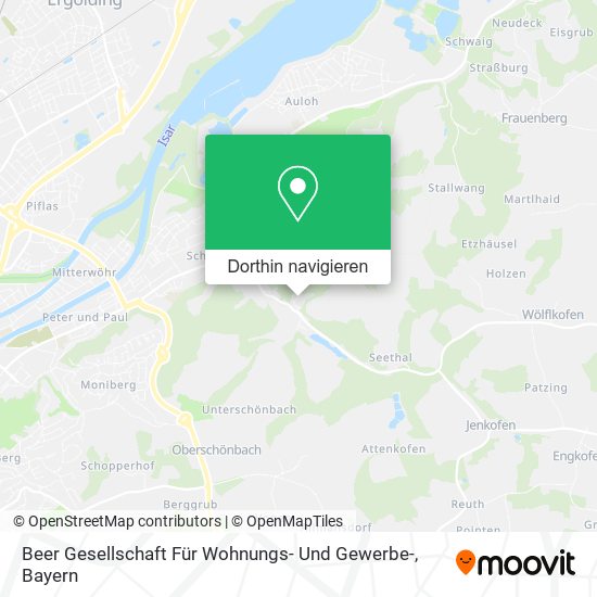 Beer Gesellschaft Für Wohnungs- Und Gewerbe- Karte