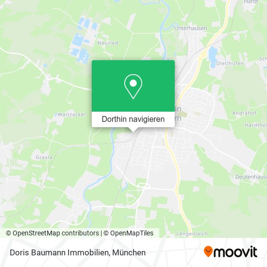 Doris Baumann Immobilien Karte