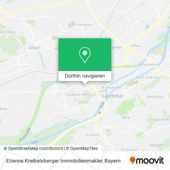 Etienne Knebelsberger Immobilienmakler Karte