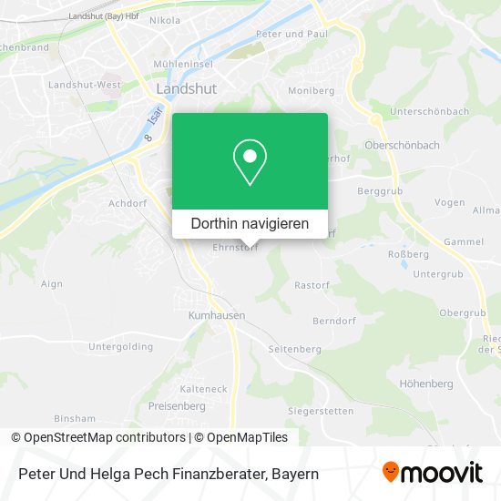 Peter Und Helga Pech Finanzberater Karte