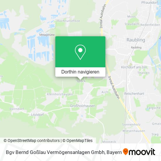 Bgv Bernd Goßlau Vermögensanlagen Gmbh Karte