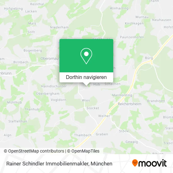 Rainer Schindler Immobilienmakler Karte